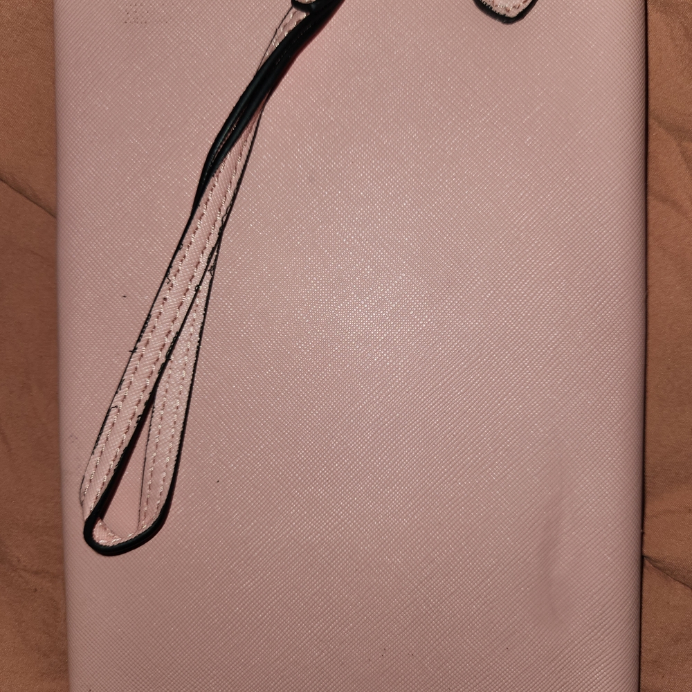Michael Kors Collection Blush Pink Clutch - Picture 3 of 6